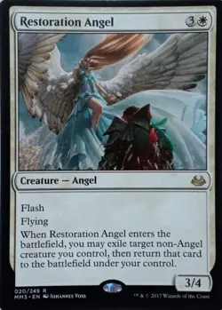 020/249 RESTORATION ANGEL RARE MODERN MASTERS 2017 MTG CARD - Image 1