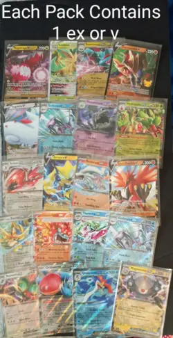 ZayZayCards Pokemon Mystery Pack 10 Cards Guaranteed Ex Or V Repack *READ DESC* - Image 3