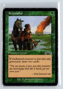 Bequeathal Exodus Common - MTG Magic the Gathering Card - Image 1