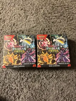 Pokemon Paldean Fates Booster Bundle Lot Of 2 SEALED - Image 1