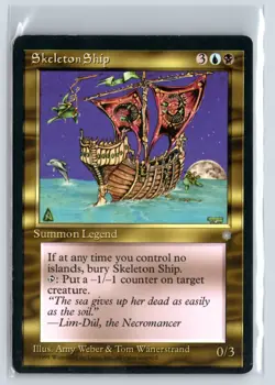 Skeleton Ship Ice Age Rare - MTG Magic the Gathering Card - Image 1