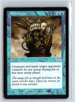 (4X) Exhaustion Urza's Saga Uncommon - MTG Magic the Gathering Card - Image 5