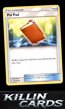 Pal Pad 132/156 Pokemon Uncommon SM - Ultra Prism Card NM - Image 1