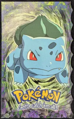 Topps Pokemon 1st Movie Bulbasaur #01 Die Cut 1 of 12 - Image 1