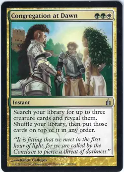 Congregation at Dawn Ravnica: City of Guilds Rare - MTG Magic the Gathering Card - Image 1