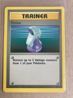 1999 Pokemon Base Set - POTION #94 Trainer - Moderate Play, Clean Front - Image 1