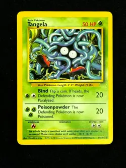 1999 Pokemon Set 1st Edition Tangela #66/102 - Image 1