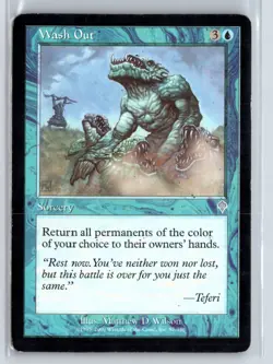 Wash Out Invasion Uncommon - MTG Magic the Gathering Card - Image 1