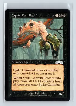 SPIKE CANNIBAL - MTG Magic the Gathering Card - Exodus - Uncommon - Image 1