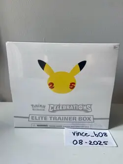 Pokemon Celebrations ETB Elite Trainer Box 25th anniversary brand new/sealed 820650809439 - Image 1