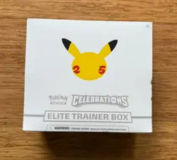 Pokemon Celebrations ETB Elite Trainer Box 25th anniversary brand new/sealed 820650809439 - Image 1