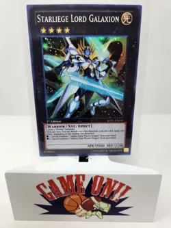 YuGiOh Starliege Lord Galaxion JOTL-EN050 1st Edition Super Rare NM - Image 1