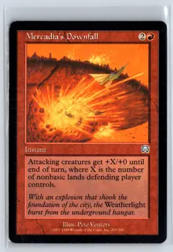Mercadia's Downfall - Mercadian Masques - MTG Magic the Gathering Card - Image 1
