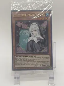 Ghost Sister & Spooky Dogwood LART-EN024 Sealed Ultra Rare Yugioh TCG Lost Art P - Image 2