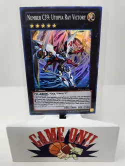 YuGiOh Number C39: Utopia Ray Victory JOTL-EN048 1st Edition Super Rare NM - Image 1