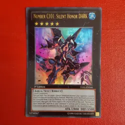 Yugioh Number C101: Silent Honor DARK LVAL-EN046 1st Edition - Image 1