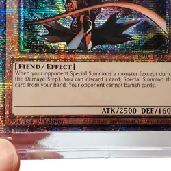 YuGiOh! Chaos Hunter RA02-EN007 Quarter Century Rare 1st Ed - Image 3