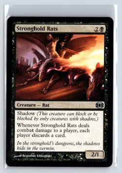 Stronghold Rats Future Sight Uncommon - MTG Magic the Gathering Card - Image 1