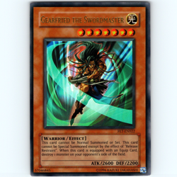 Yugioh Gearfried The Swordmaster FET-EN022 Unlimited Ultra Rare Holo - NM 💎 - Image 1