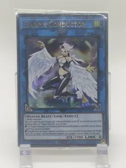 Harpie Conductor LART-EN026 Sealed Ultra Rare Yugioh TCG Lost Art Promo - Image 1