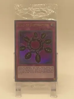 Ring Of Destruction LART-EN007 Sealed Ultra Rare Yugioh TCG Lost Art Promo - Image 3