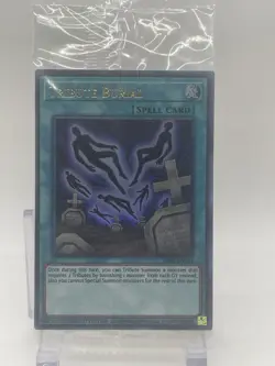 Tribute Burial LART-EN053 Sealed Ultra Rare Yugioh TCG Lost Art Promo - Image 1