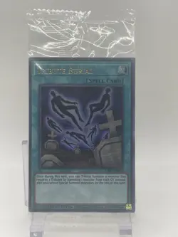 Tribute Burial LART-EN053 Sealed Ultra Rare Yugioh TCG Lost Art Promo - Image 3