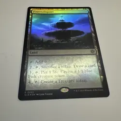 Fountainport BLB Bloomburrow MTG 253 FOIL RARE M/NM Magic The Gathering - Image 1