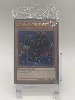 Zombyra The Dark LART-EN059 Sealed Ultra Rare Yugioh TCG Lost Art Promo - Image 1