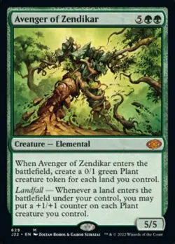 Avenger of Zendikar Magic mtg NM-Mint, English Jumpstart 2022 x1 - Image 1