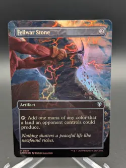 Fellwar Stone (Borderless) Commander Masters Foil - Image 1