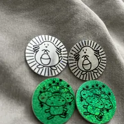 Lot Of Vintage Pokemon Coins - Image 2