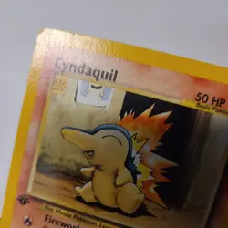 Cyndaquil 57/111 1st Edition - 2000 Pokemon Neo Genesis LP - Image 4