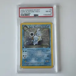 2000 POKEMON ROCKET 1ST EDITION #3 DARK BLASTOISE-HOLO PSA 8🌀 - Image 1