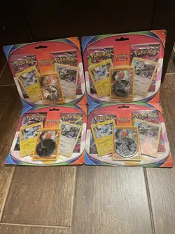 Pokemon TCG Fusion Strike 2 Pack Blisters x4 - Factory Sealed w/ 3 Promos - Image 1