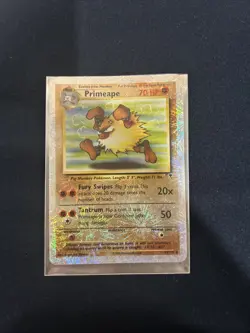 Primeape Legendary Collection Reverse Holo 59/110 2002 Pokemon Card - Image 1