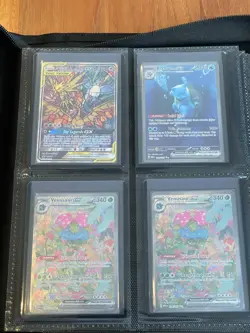 Pokemon Card Collection - 19 Cards - Near Mint - Binder + Sleeved - Image 1