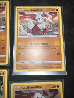 Pokemon Card Mint Condition 5 Card Set Of Growlithe Pokemon Cards🔥 - Image 3