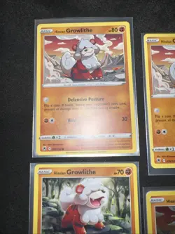 Pokemon Card Mint Condition 5 Card Set Of Growlithe Pokemon Cards🔥 - Image 4