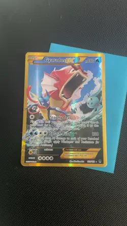 Pokemon Gyarados-EX Holo Card TCG Breakpoint 123/122 Secret - Image 1