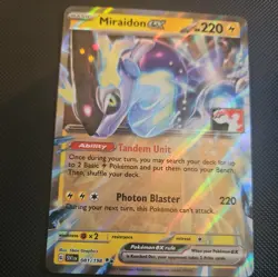Miraidon ex 081/198 Pokemon TCG Play! Promo Prize Pack Series Stamped Card - NM - Image 1