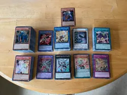 YUGIOH SECRET RARES ONLY CARD LOT PLUS ONE PREMIUM RARE 457 TOTAL CARDS - Image 1