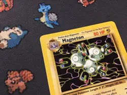 Pokemon TCG Magneton 26/62 Fossil Non-Holo Pokemon Card (M3) - Image 3