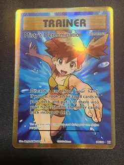 Misty's Determination XY Evolutions Full Art Ultra Rare Card 108/108 - Image 1