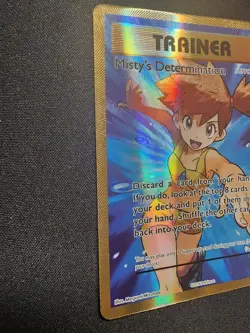 Misty's Determination XY Evolutions Full Art Ultra Rare Card 108/108 - Image 2