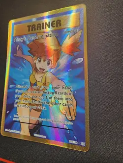 Misty's Determination XY Evolutions Full Art Ultra Rare Card 108/108 - Image 3