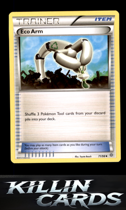 Eco Arm 71/98 Pokemon Uncommon XY - Ancient Origins Card LP - Image 1