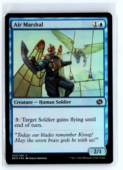 FOIL Air Marshal The Brothers' War Common - MTG Magic the Gathering Card - Image 1