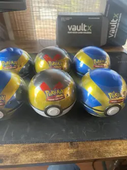 Pokemon Pokeball Tin Lot Of 8 Sealed J21,D21,A22 - Image 3