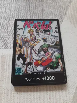 Don!! Your Turn +1000 Card OP06 One Piece Wings of the Captain English NM - Image 1